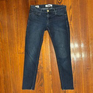 Habitual Dark Blue Indigo Jeans sz 26 Skinny Cotton Blend